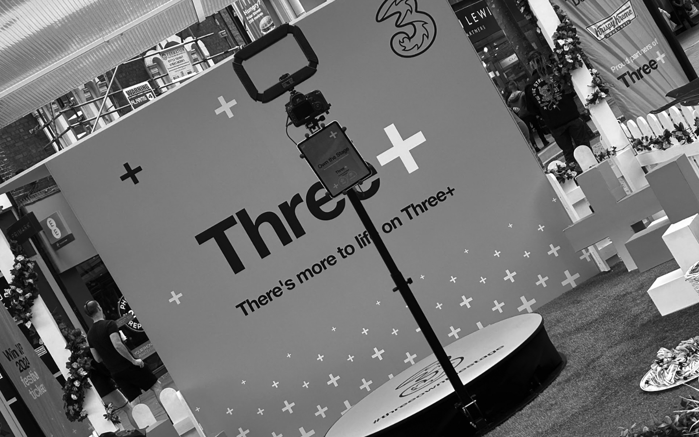 360 video booth case study three plus image