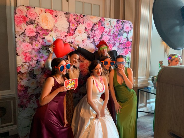 Luxury photo booths photo party retro oak booth